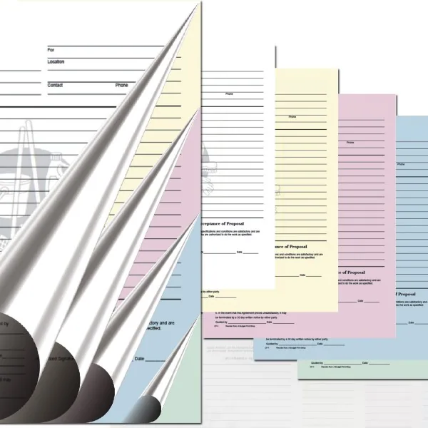 5 Part Carbonless Forms view 3