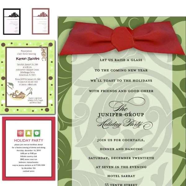Business Invitations view 2