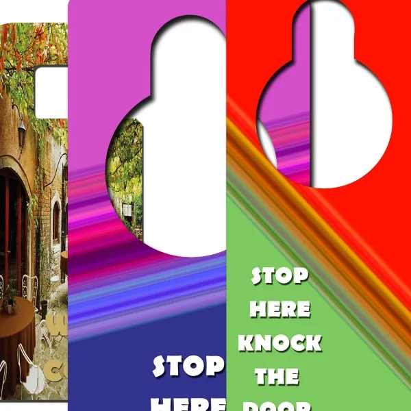 Custom Door Hangers view 3
