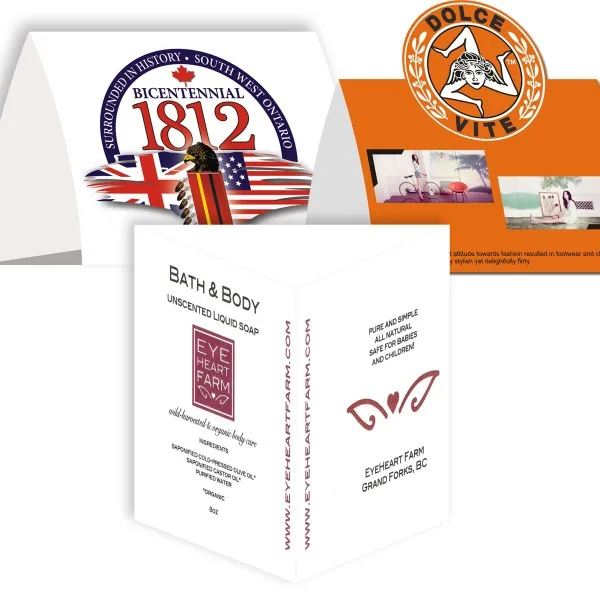 Custom Table Tents view 2