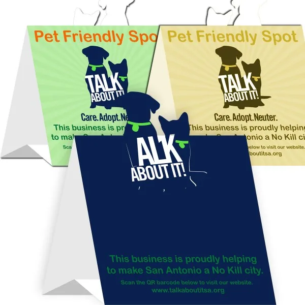 Custom Table Tents view 3