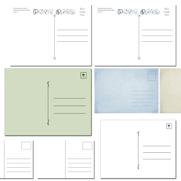 Flat Post Cards