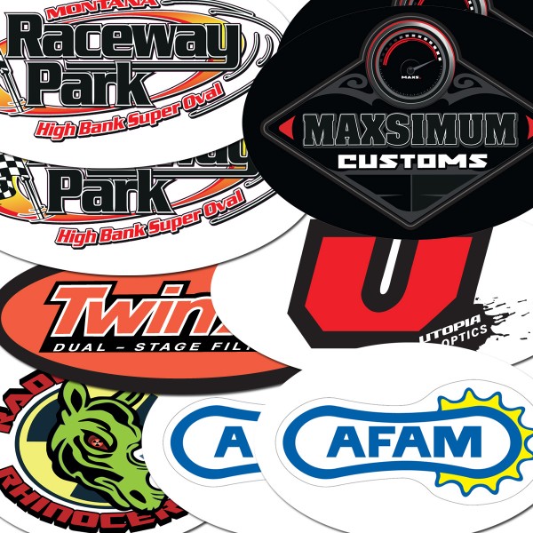 Oval Decals