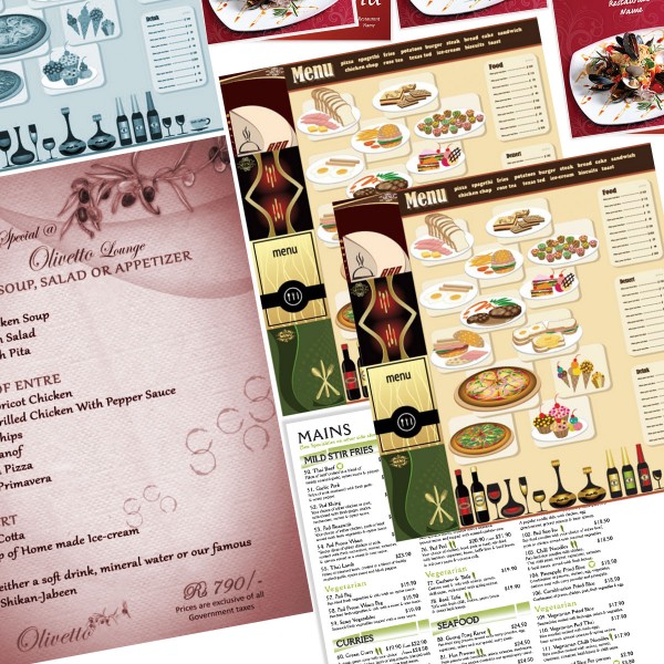 Take-Out Menus