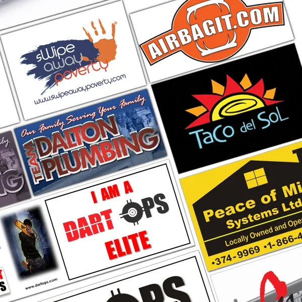 Vinyl stickers